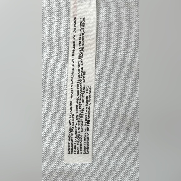 FP Beach NWT ivory crop top, long sleeves.  Size M - Picture 7 of 7